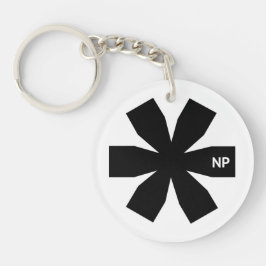 Llavero Cláusula Asterisk de Nosetouch Press