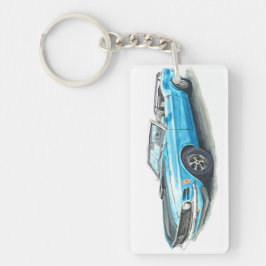 Llavero Cláusula Blue Mustang de 1970