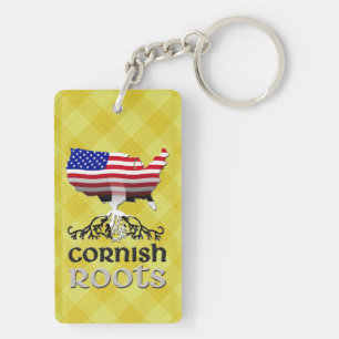 Llavero Cláusula Cornish American Ancestry Roots