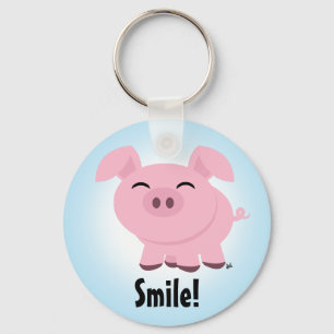 Llavero Cláusula Cug Pig Smile