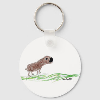 Llavero Cláusula Cute Capybara