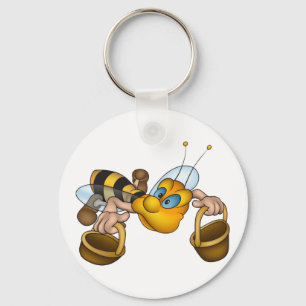 Llavero Cláusula de abeja con cubos