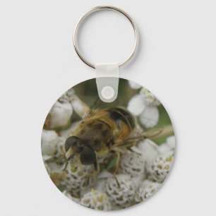 Llavero Cláusula de abejas y flores
