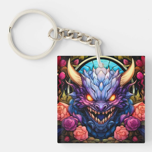 Llavero Cláusula de arte de los monstruos (Frente)