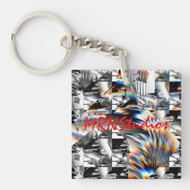 Llavero Cláusula de ataque arco iris (Frente)