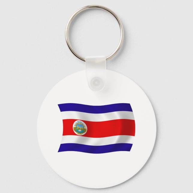Llavero Cláusula de bandera de Costa Rica (Anverso)