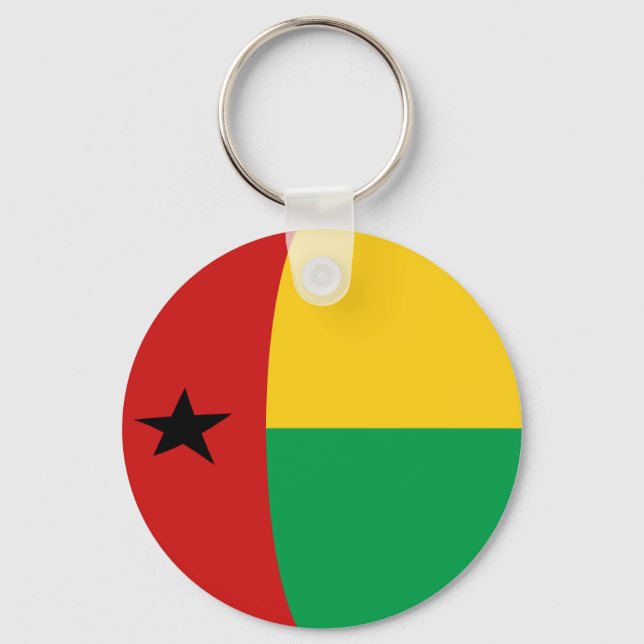 Llavero Cláusula de bandera de Guinea-Bissau (Anverso)