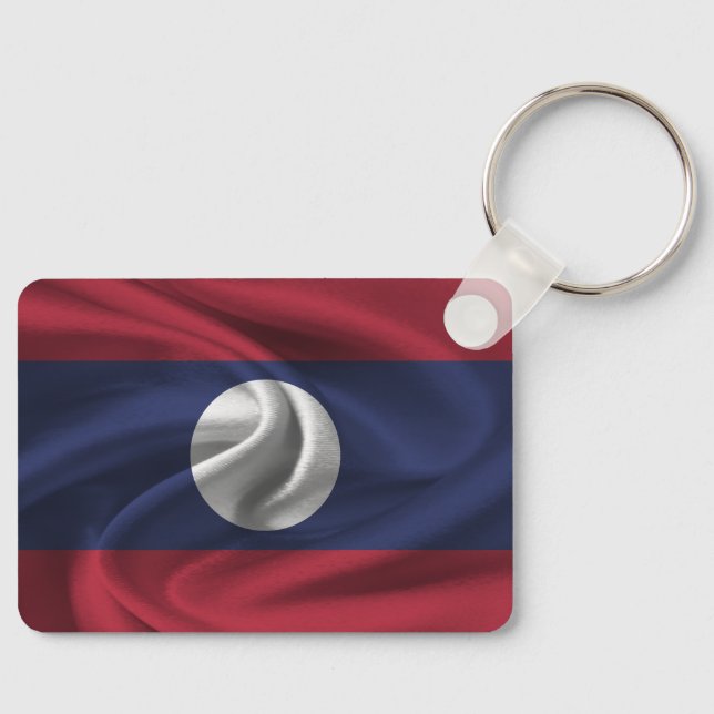 Llavero Cláusula de bandera de Laos (Anverso)