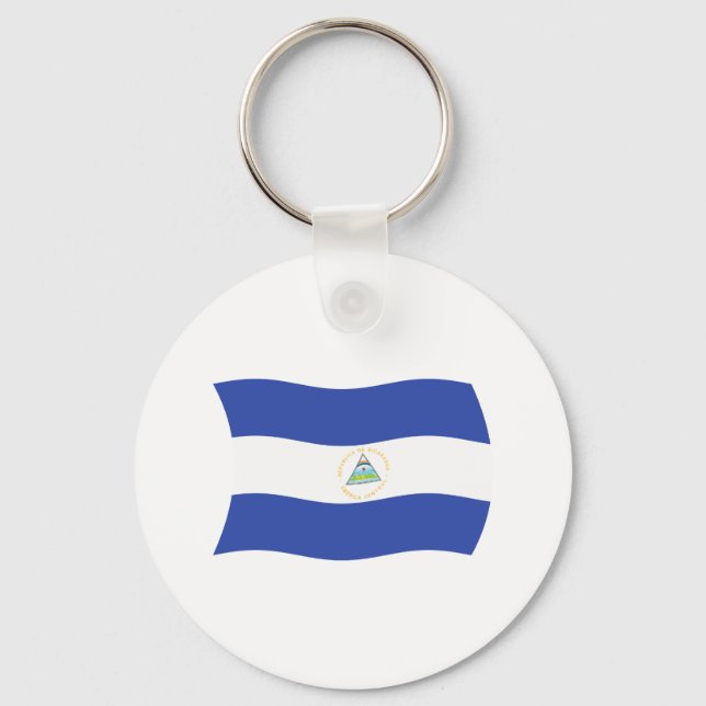 Llavero Cláusula de bandera de Nicaragua (Anverso)