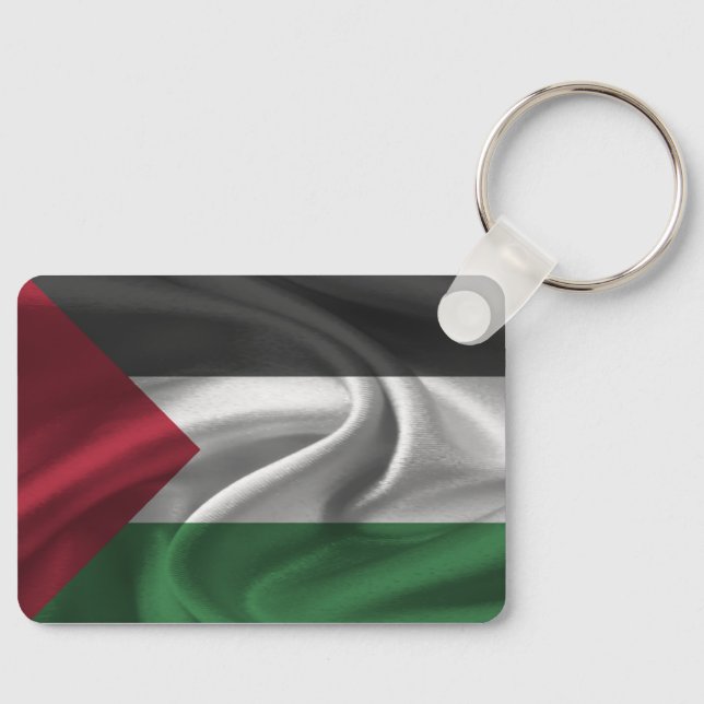 Llavero Cláusula de bandera de Palestina (Anverso)