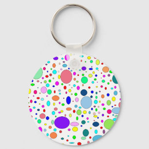 Llavero Cláusula de burbujas de colores