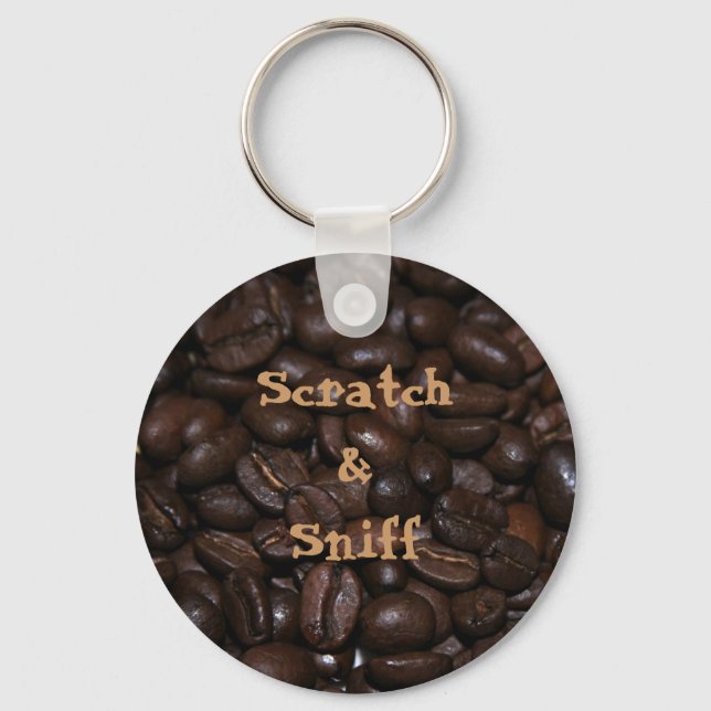 Llavero Cláusula de café Scratch y Sniff (Anverso)