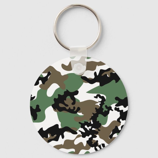 Llavero Cláusula de Camo de la jungla concreta (Anverso)