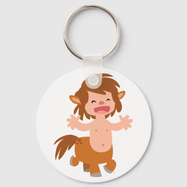 Llavero Cláusula de Centaur para Pequeños Personalizados (Anverso)