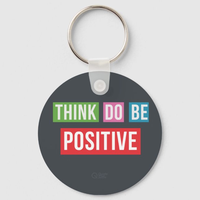 Llavero Cláusula de citas positivas de reflexión (Anverso)