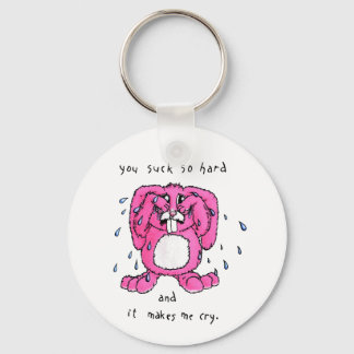 Llavero Cláusula de conejito llorando