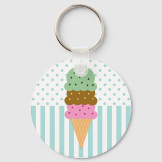 Llavero Cláusula de cono de helado