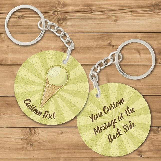 Llavero Cláusula de cono de helado de bolas (Subido por el creador)