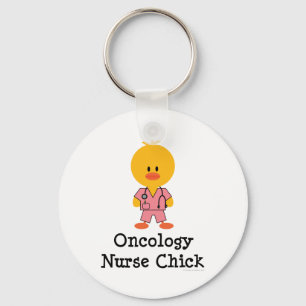 Llavero Cláusula de Enfermería de Oncología para Chick