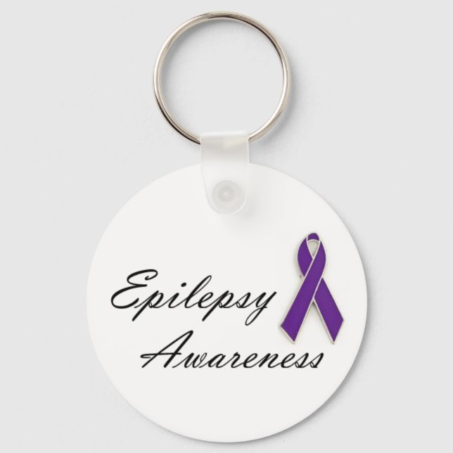 Llavero Cláusula de "Epilepsy Awareness" (Anverso)