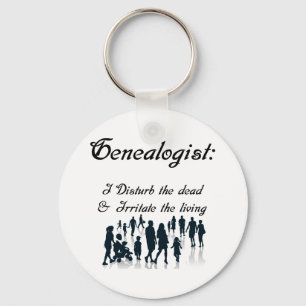 Llavero Cláusula de genealogía divertida