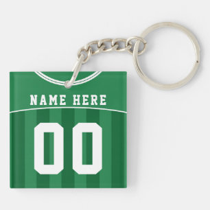 Llavero Cláusula de Jersey de Green Soccer para el persona