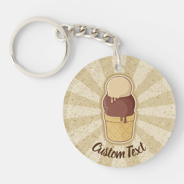 Llavero Cláusula de la Copa Ice de Dos Balls (Frente)