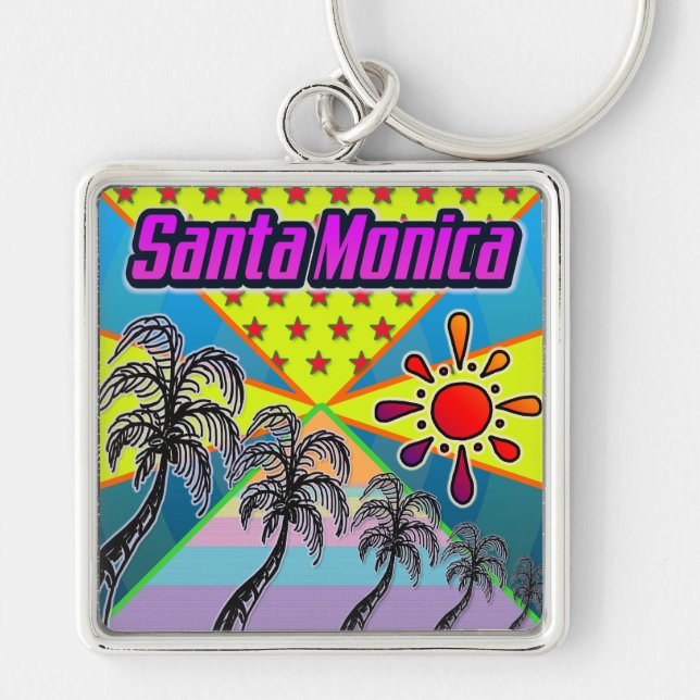 Llavero Cláusula de libertad de Santa Mónica (Frente)