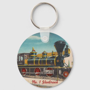 Llavero Cláusula de locomotora vintage