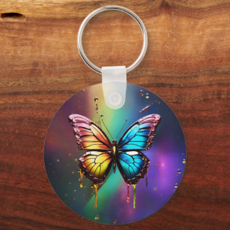 Llavero Cláusula de mariposa arco iris