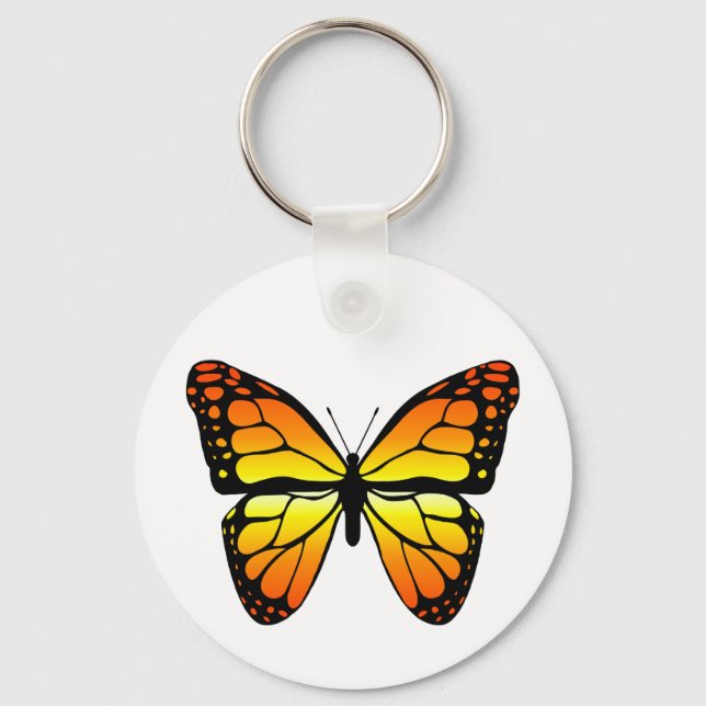 Llavero Cláusula de mariposa monarca (Anverso)