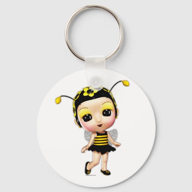 Llavero Cláusula de Miss Pequeña Señora Bumblebee (Anverso)