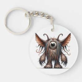 Llavero Cláusula de Monstruo de un solo ojo