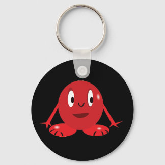 Llavero Cláusula de monstruo rojo divertida
