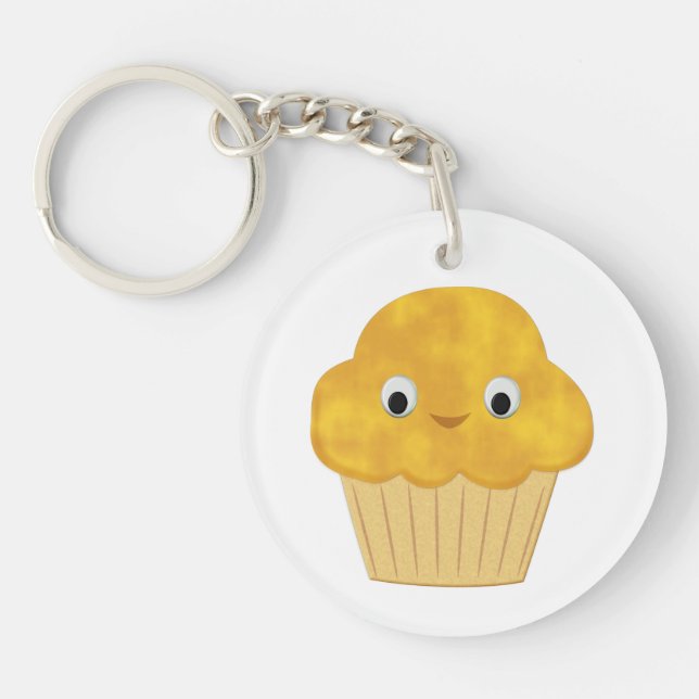 Llavero Cláusula de muffin de maíz Personalizado (Frente)