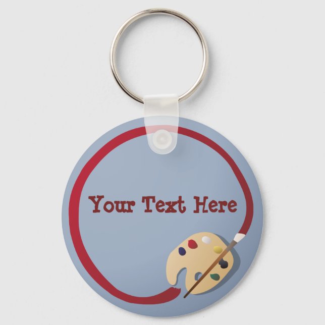 Llavero Cláusula de paletas de artistas (Anverso)