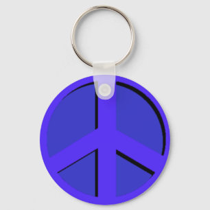 Llavero Cláusula de paz azul