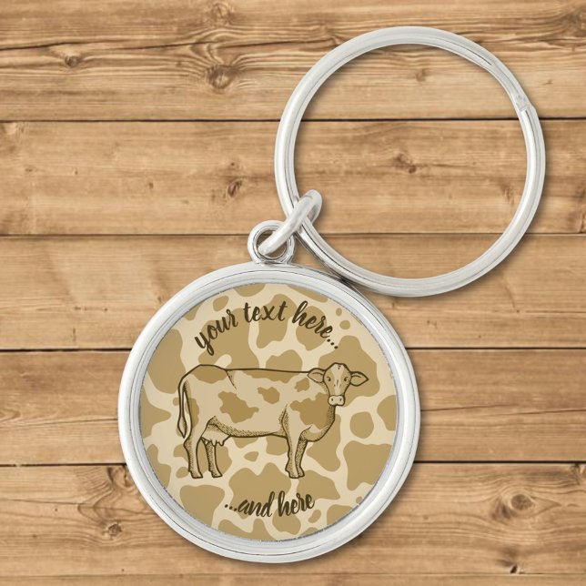 Llavero Cláusula de perfil de vaca (Subido por el creador)