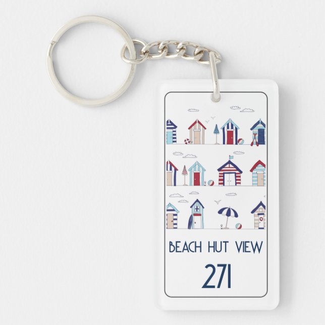 Llavero Cláusula de Personalizar empresarial y privada (Frente)