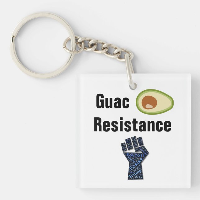 Llavero Cláusula de resistencia a la Guac (Frente)