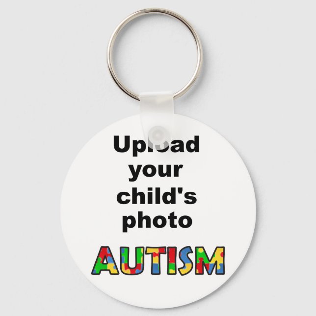 Llavero Cláusula de sensibilización sobre autismo me encan (Anverso)