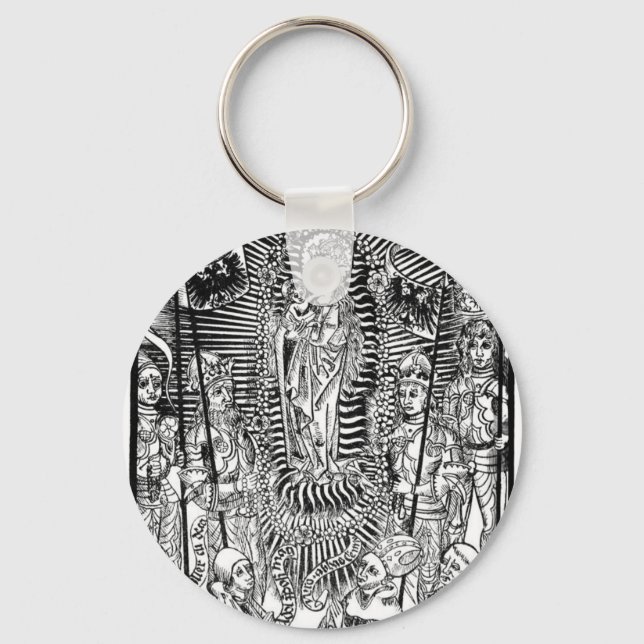 Llavero Cláusula de símbolos cristianos (Anverso)