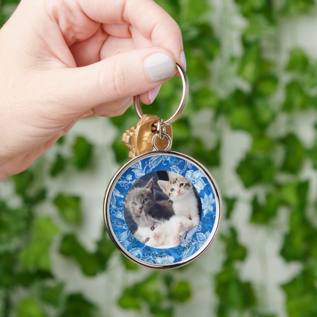 Llavero Cláusula de simpatía por pérdida simple de Mascota (Mano)