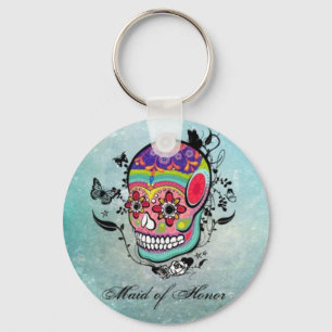 Llavero Cláusula de Tattoo Sugar Skull MOH