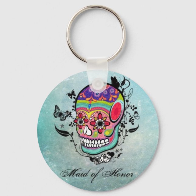 Llavero Cláusula de Tattoo Sugar Skull MOH (Anverso)