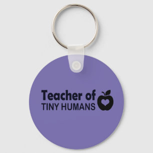 Llavero Cláusula De Teacher De Humanos Pequeños