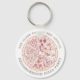 Llavero Cláusula de texto de Personalizado temática de eve