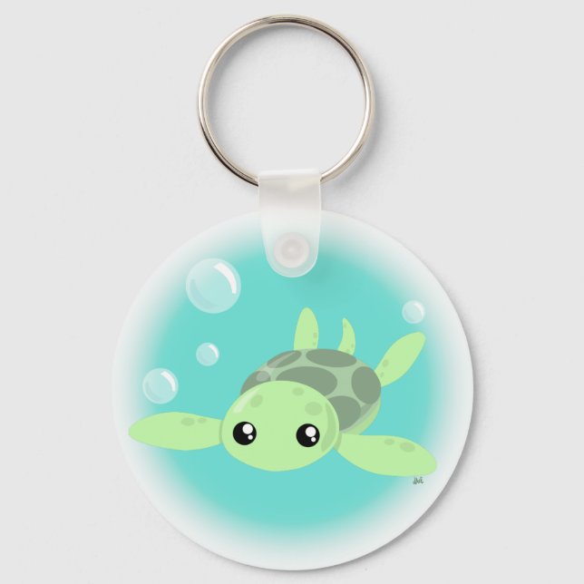 Llavero Cláusula de tortuga marina (Anverso)