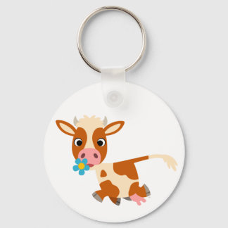 Llavero Cláusula de trote de vaca de Personalizado suave