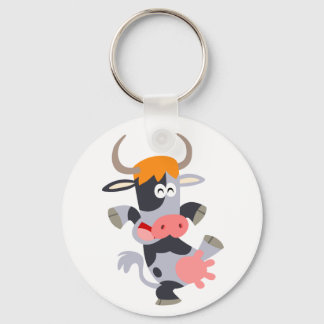 Llavero Cláusula de vaca de Personalizado de baile lindo